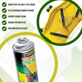 Mo Deck Lawn Mower A Nonstick Spray with CanGun1 – Pressurized Deters Grass & Clipping Buildup Reduces Clumping, Protects Deck from Corrosion, Easy Metal-Safe Spray-On by Flyleaf PRO (3 Cans - 11 oz.)