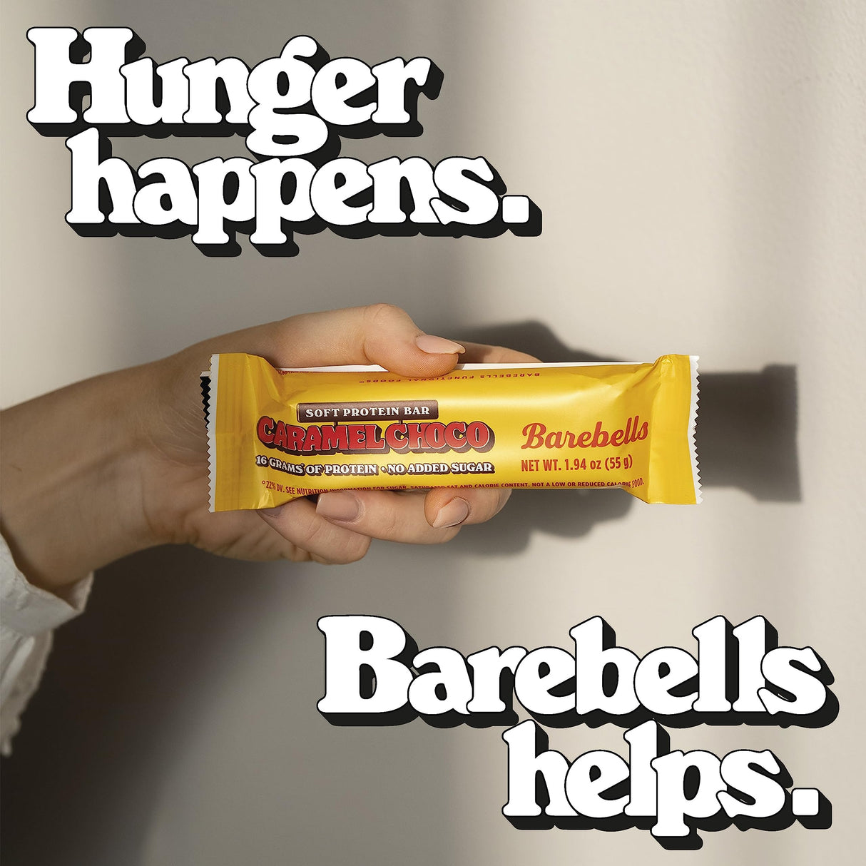 Barebells Soft Protein Bars Caramel Choco - 24 Bars (2 Packs of 12) - Protein Snacks with 16g of High Protein - Fluffy Chocolate Protein Bar with 2g of Total Sugars - Soft Protein Snack & Breakfast Bars