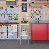 AmGood 30 in. x 15 in. Stainless Steel Work Table | Metal Kitchen Food Prep Table | NSF
