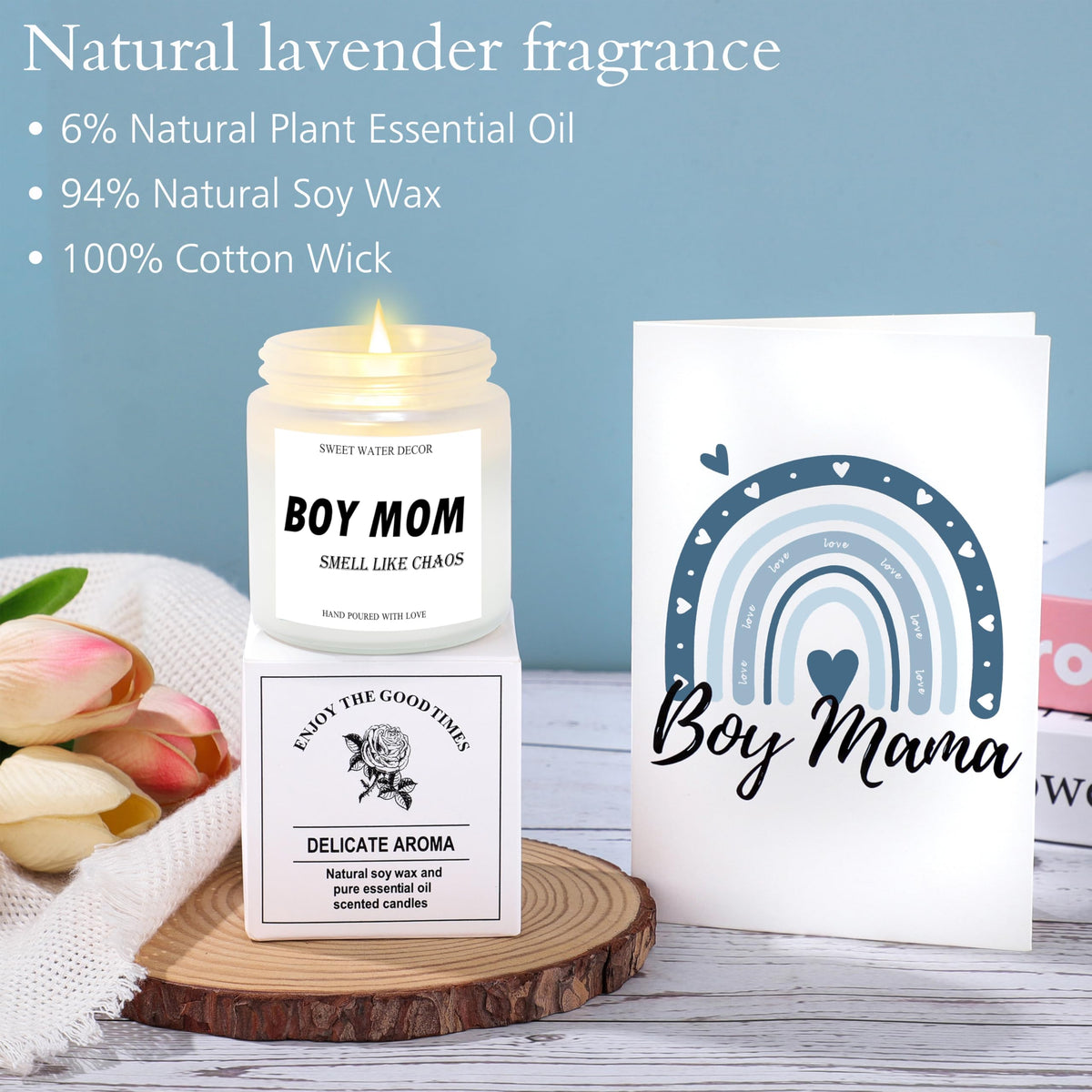 New Boy Mom Gifts, First Mothers Day Birthday Gifts for New Mom