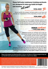 Total Body Strength Training DVD: Two Full Body, Strength Building Dumbbell Workouts plus Bonus Travel Friendly Resistance Band Work Out with Jessica Smith
