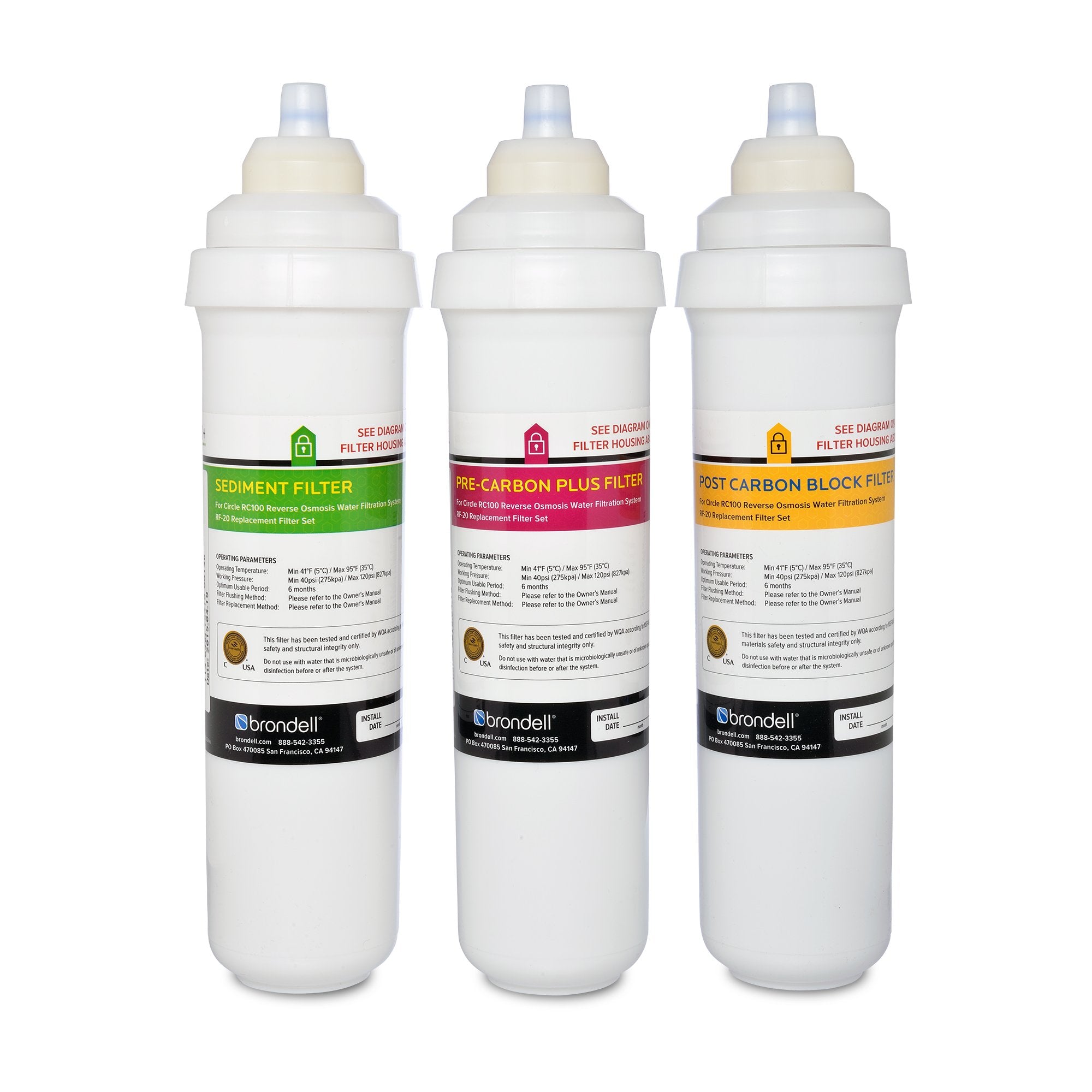 Brondell H2O+ Circle Water Filtration System - Thumbnail 4
