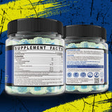 Micronized Creatine Monohydrate Gummies 5000MG for Women & Men, with Amino Acid Blend, Alpha-GPC, Phosphatidylserine & Vitamin B12 for Muscle Strength, Recovery, Energy, Focus, Sugar Free, 60cts