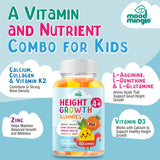 Height Growth Gummies Supplement - Kids Teens Height Increaser Maximizer Grow Taller Vitamins