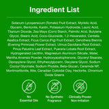 FULLY Green Tomato Pore Clay Mask Cleanser for Deep Cleansing, 4.05 fl oz