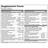 NATURELO Teen Multivitamin - Whole Food Multivitamin - with Minerals for Teenage Boys & Girls - Supplement for Active Kids - Non-GMO - Vegan & Vegetarian - 180 Capsules