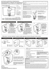 Fluidmaster PRO550UK Top/Side/Front Mounted Dual Flush Valve - White