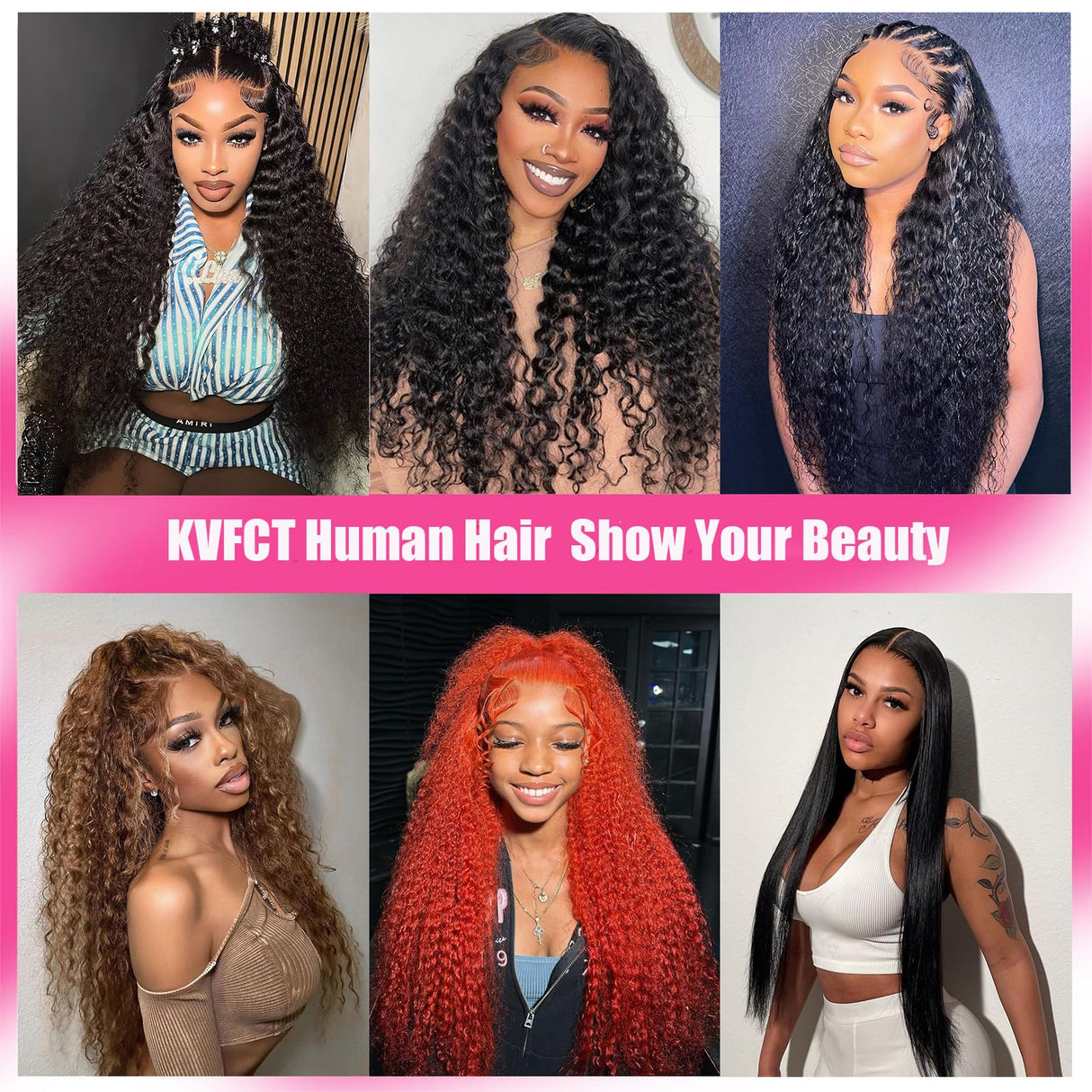 KVFCT 30 Inch Deep Wave Lace Front Wigs Human Hair 13x6 HD Transparent Deep Wave Lace Front Wigs for Women 200% Density Deep Curly Human Hair Wigs Pre Plcked Deep Wave Frontal Wigs with Baby Hair