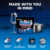 Finish Quantum Dishwasher Pods, Dish Detergent, Fresh Scent, 100ct
