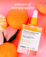 Truly Beauty Vegan Collagen Booster Anti-Aging Serum with Retinol, Vitamin C, and Organic Coconut Collagen Serum for Face Tightens Loose Skin, Fade Age Spots, and Discoloration, 1.7 Fl Oz.