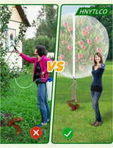 Large Fruit Trees Netting Cicadas - 2Pcs 3.3X3.3FT with Zipper and Drawstring,bird Mesh Covers for blueberry bushes,Garden Apple Pear Peach Orange Tree Fruit Tomato Bug Plant Protection (2, 3.3X3.3FT)