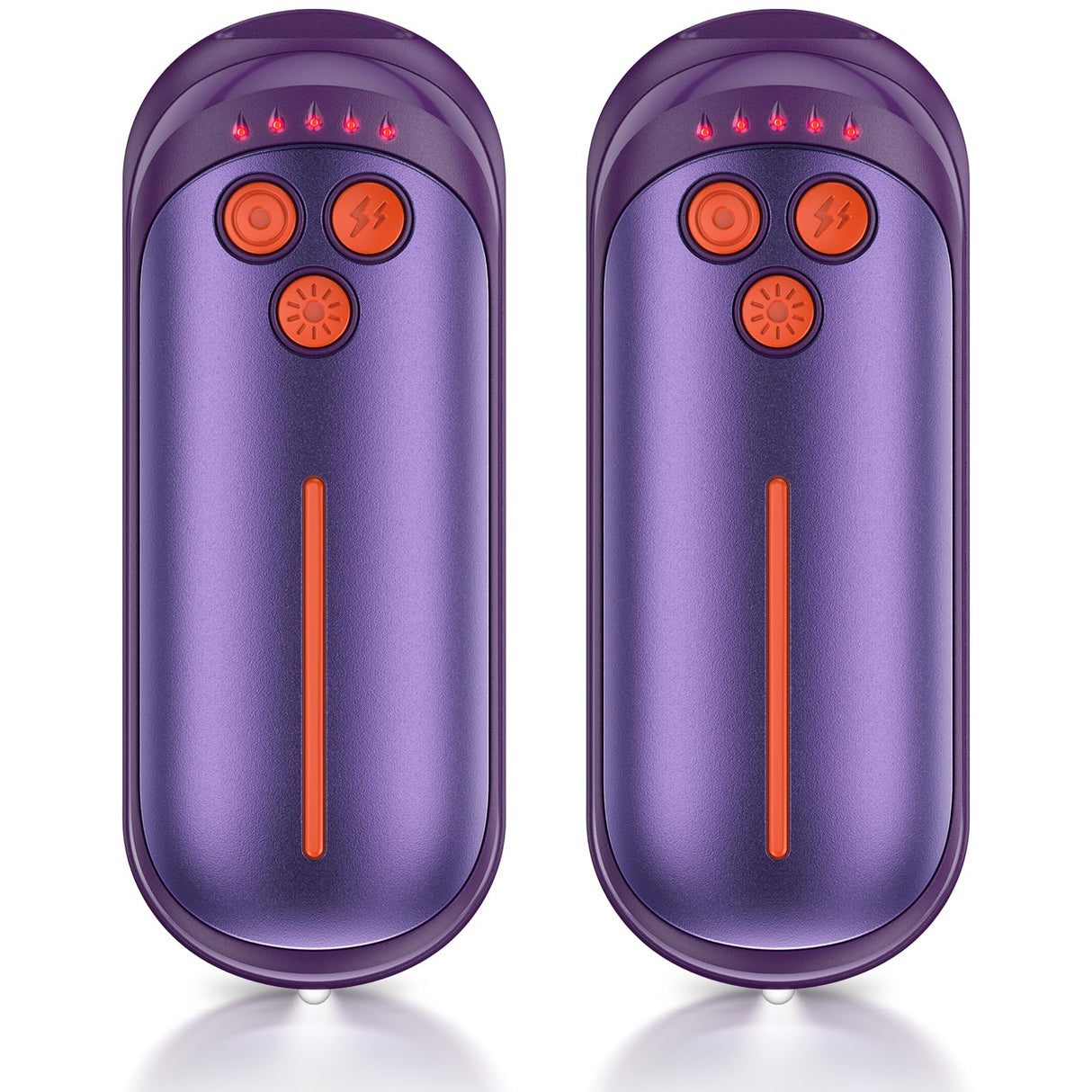 DeeKom Rechargeable Hand Warmers 2 Pack, 6000mAh Electric Hand Warmer Rechargeable, 2 in 1 Portable Hand Warmers with AI Smart Chips, Outdoor, Hunting, Camping for Family for Christmas