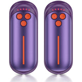 DeeKom Rechargeable Hand Warmers 2 Pack, 6000mAh Electric Hand Warmer Rechargeable, 2 in 1 Portable Hand Warmers with AI Smart Chips, Outdoor, Hunting, Camping for Family for Christmas