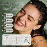 GEMQUEEN G23 Titanium Flat Back Earrings Hypoallergenic : 14K Gold Plated Threadless Bezel Earring 16G Cartilage Helix Tragus Conch Piercing Jewelry Small Nose Lip Labret Studs for Women Men 4 Pairs