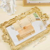 Jadive 30 Pieces Mini Rosaries Baptism Rosary Beads Finger Baptism Rosaries Bulk with Organza Bags for First Communion Christening Christmas Weddings Party Favors (Silver)