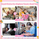 2 Year Old Girl Christmas Birthday Gift - Montessori Busy Board Book for Toddler Girls (Age 1-3), Sensory Learning Activity Toys, Road & Airplane Travel Toys