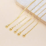 Dainty Gold Anklets for Women Waterproof, Simple14K Gold Palted Stackable Ankle Bracelets Non Tarnish, Thin Box Satellite Lips Dot Paperclip Link Chain Pack, Jewelry Sets for Summer Vacation Beach Swimming Bikini