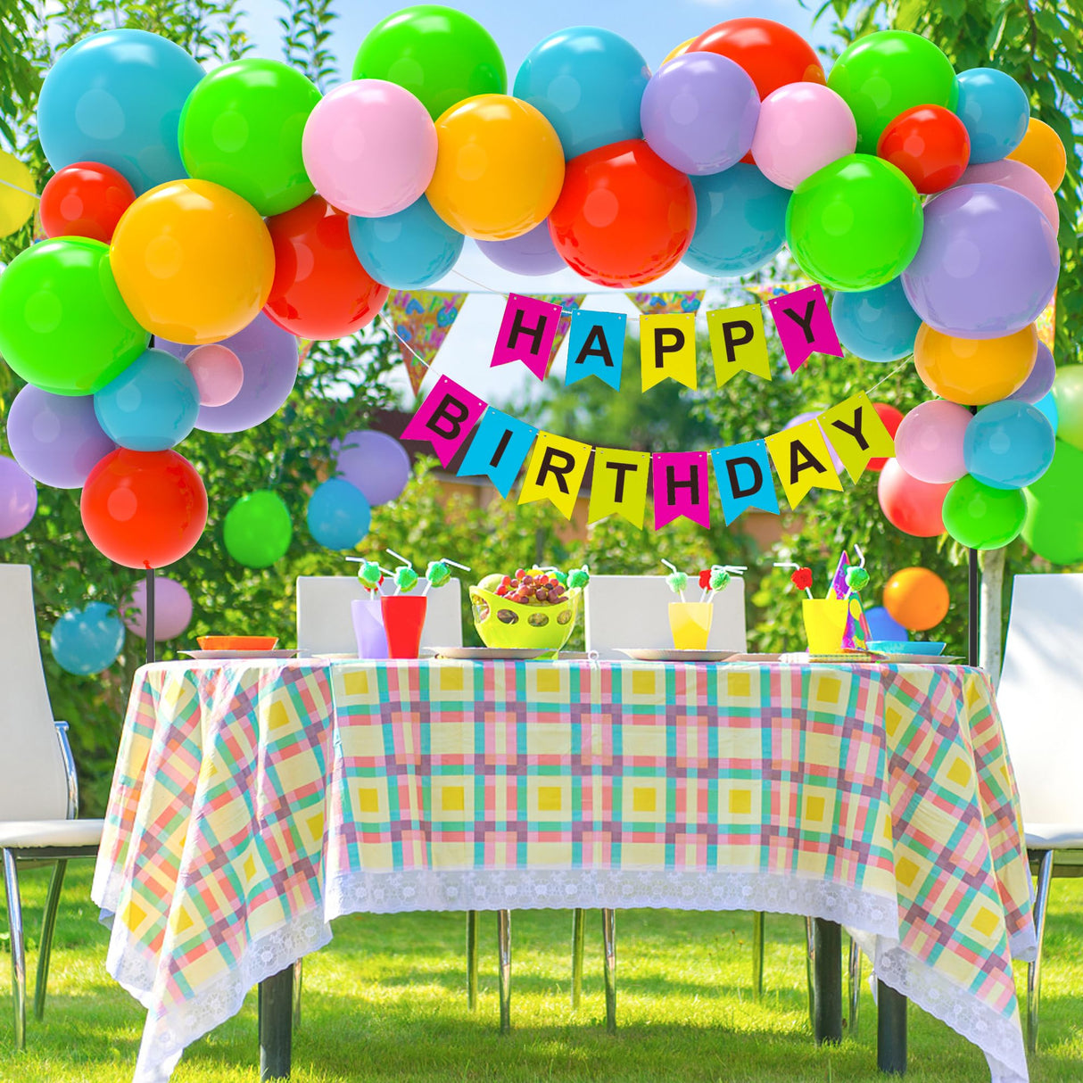 Putros Over The Table Rod Stand with Clamps Black 13"-42'' Tall 29"-98" Length Adjustable Metal Table Arch Hanging Rod Stand for Party Wedding Anniversary Christmas Decoration