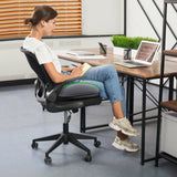 Benazcap Large Seat Cushion for Office Chair Memory Foam Coccyx Pain Relief Cushion Pillow for Back Support Non-Slip Seat Pad for Office Desk, Car Seat, Wheelchair, Sciatica