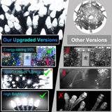 1500 LED 502ft Outdoor Christmas Lights Super Long String Lights 8 Modes Timer Memory, Outsite Waterproof Dark Green Wire Fairy Light Strings for Xmas Tree Wedding Holiday Party Decorations Cool White