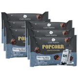 CHEF POPPIN Gourmet Flavored Popcorn, Non-GMO, Oatly's Oat Milk & Chocolate, 20g, 6 Pack, .71 oz each