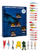 Colitt Fishing Advent Calendar 2026, 24 Real Fishing Lures & Tackle Gift