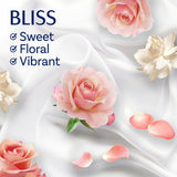 Downy Infusions In-Wash Laundry Scent Booster Beads, BLISS, Sparkling Amber and Rose, 24 oz