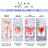 Lancôme La Vie Est Belle Eau de Parfum - Long Lasting Fragrance with Notes of Iris, Earthy Patchouli, Warm Vanilla & Spun Sugar - Floral & Sweet Women's Perfume, 1 Fl Oz