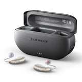 ELEHEAR-Beyond Hearing Aids, Rechargeable Bluetooth OTC Hearing Aids for Seniors with AI Noise Cancellation, Superior Sound Quality Smart, Bluetooth Enabled & App Control, Champagne Gold