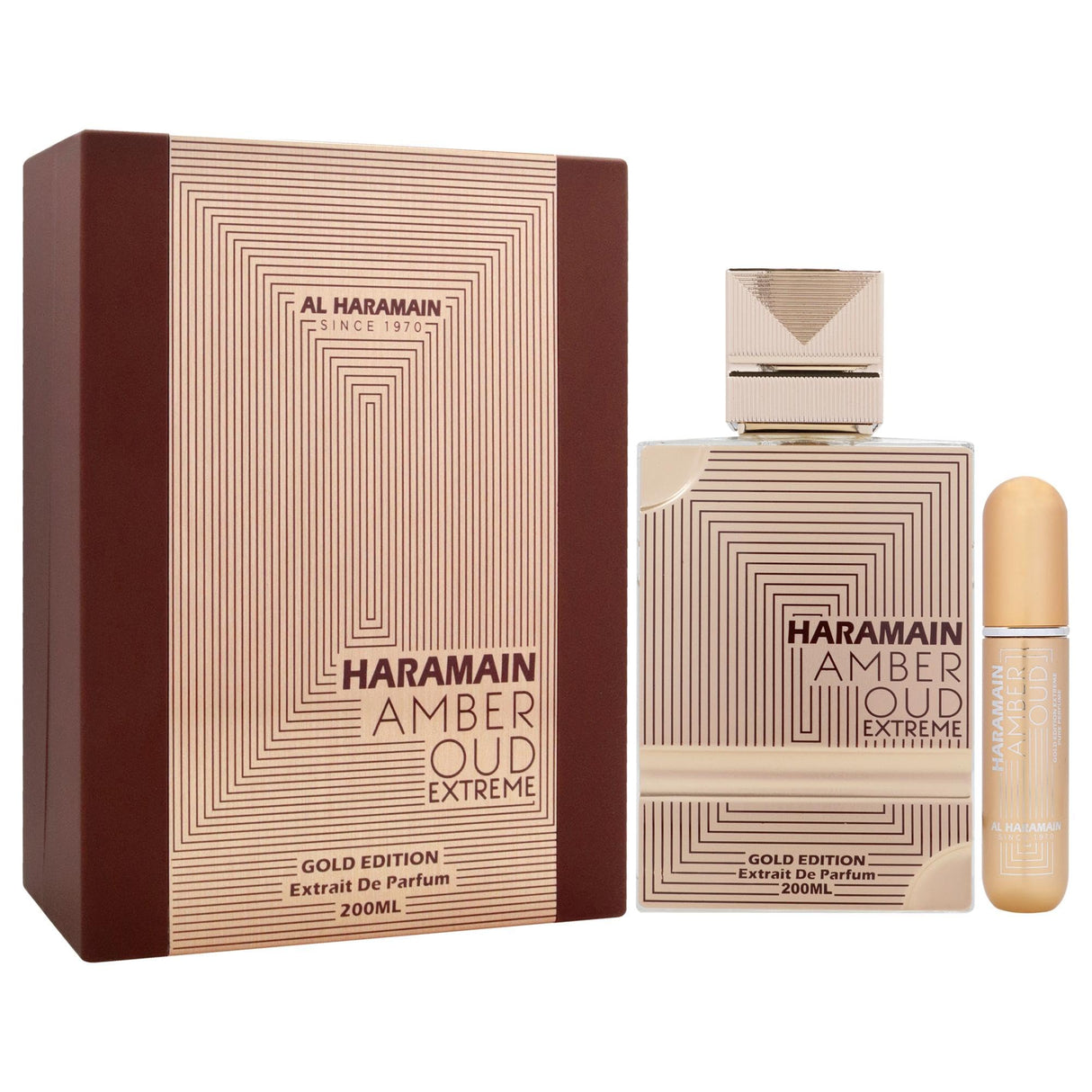 Al Haramain Amber Oud Gold Edition Extreme - Unisex Arabian Perfume for Women and Men - Long Lasting Amber Cologne for Men and Women - 6.6 oz