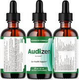 (3 Pack) Audizen Ear Drops - Original Audizen Drops Advanced Ear Health Support Supplement Liquid Premium All Natural for Healthy Ringing Ear, Audi Zen Ear Balance Support, 3 Bottles for 3 Months