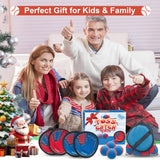 Toss and Catch Ball Game for Kids Ages 3-8 Boys Girls - 4 Paddles & 4 Balls
