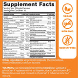 Doctors Best Multi-Vitamin Mineral Complex, Comprehensive Health Support, Non-GMO, Gluten Free, Vegan 90 Veggie Capsules