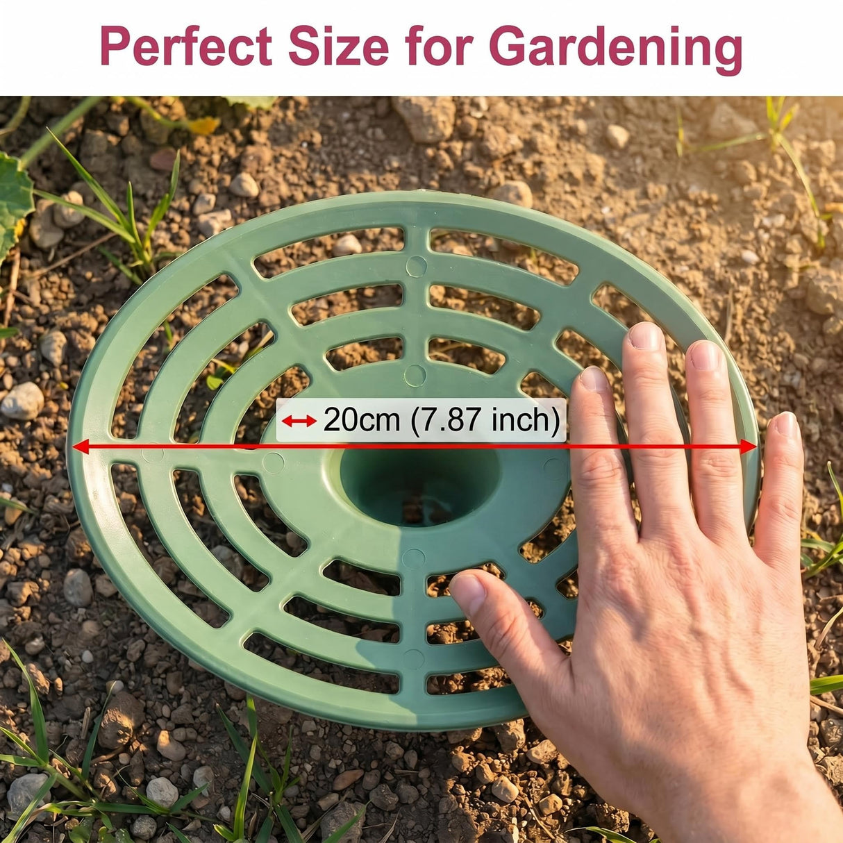 Jashem 10 Packs Melon Cradle Pumpkin Stand, Harvest Basket, Garden Support Plant Trellis for Cantaloupe Melon, Squash, Watermelon (10)