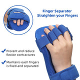 Resting Hand Splint, Stroke Hand Therapy Equipment, Hand Brace with Finger Support for Stroke Recovery Patients, Carpal Tunnel Syndrome, Arthritis, Tendinitis, Metacarpal Breaks