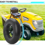 18x8.50-8 18x9.50-8 Lawn Mowers Tubes with TR13 Straight Valve Stem,Heavy Duty Replacement Inner Tubes for Garden Trailer Tractor Golf Cart