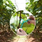 TELENT OUTDOORS 4 Rolls Stretch Tie Tape, 1” Wide 200FT Reusable Garden Plant Ties Green Tapes for Plants, Thick Garden Vinyl Stake Ribbon for Branches Flowers Tomatoes Indoor Outdoor Greenhouse