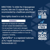 Life Extension 5-LOX Inhibitor with AprèsFlex®, 100 mg, standardized Boswellia serrata Extract, Promotes Joint, Cell & arterial Health, Gluten-Free, Non-GMO, Vegetarian, 60 Capsules