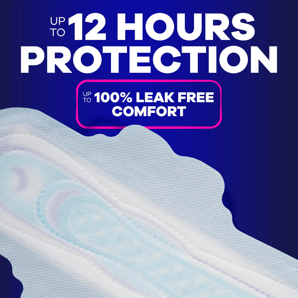 Always Ultra Thin Feminine Pads with Wings for Women, Size 5, Extra Heavy Overnight Absorbency, Unscented, Up to 100% Leak-Free Comfort, 92 Count