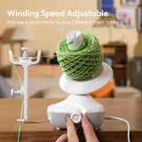 Etcokei Yarn Winder Electric, Auto Compact Cake Winding for Knitting Lovers