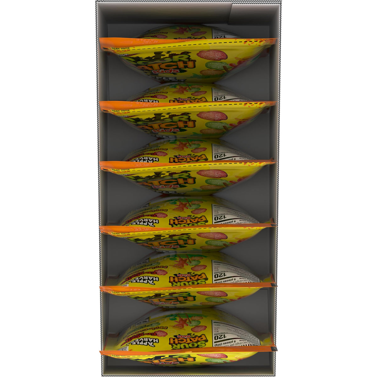 SOUR PATCH KIDS Apple Harvest Soft & Chewy Gummy Candy, 6 Bags