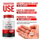 (2 Pack) SugarHealth Glyco Optimizer - Official SugarHealthy Premium Supplement Pills, All Natural SugarHealth Advanced Formula Glyco Support Wellness & Overal Health Review, 120 Capsules For 2 Months