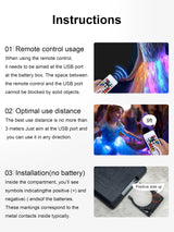 Princess Costume for Girls 3-9, RGB Lights Music Sync Princess Dress Up Clothes Girls Halloween Costumes with Accessories, Toddler Princess Dress App Remote Control for Birthday, Party, Christmas