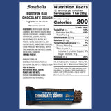 Barebells Protein Bars Chocolate Dough - 12 Count, 20g High Protein Treats - Chocolate Nutrition Bar with 1g Total Sugars - On-The-Go Breakfast or Post-Workout Snack