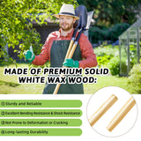 48" Wooden Shovel Handle Replacement for Garden