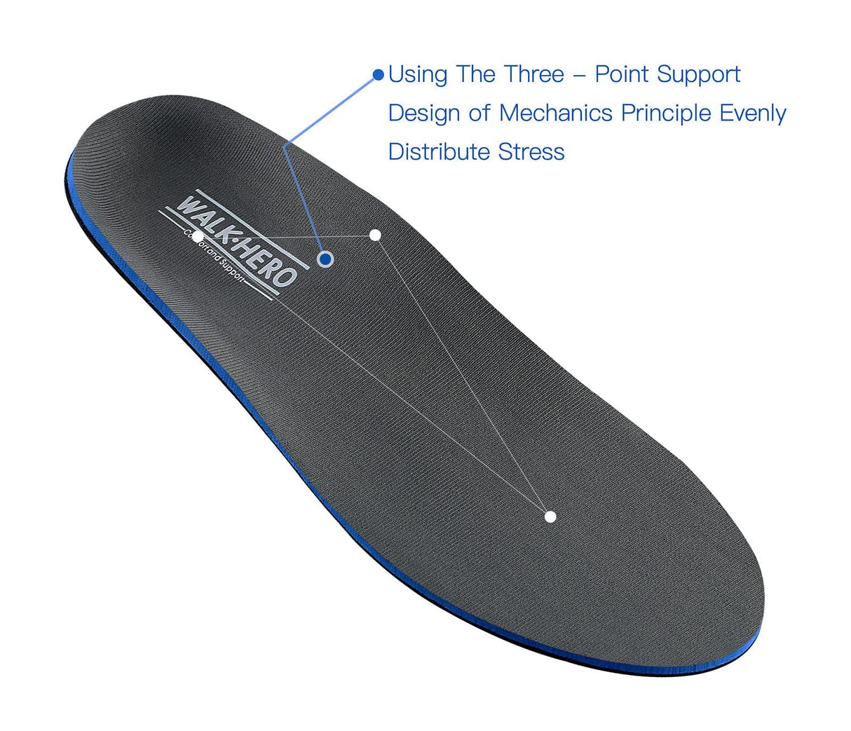 Plantar Fasciitis Feet Insoles Arch Supports Orthotics Inserts Relieve Flat Feet, High Arch (Mens 14-14 1/2)