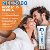 Med3000 Gel for Men – Complete Blood Pressure Support, Libido Booster & Testosterone Enhancer | Clinically Proven Erectile Support