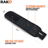 RAK Magnetic Wristband for Tools - Premium Tool Belt for Holding Screws Nails with Powerful Magnets, Birthday Gifts for Men, Cool Gadgets Stuff Gifts for Dad, Husband, Grandpa, Handyman, Him