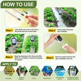 Buladeke Moisture Meter for Plants, 7-in-1 Digital Soil Tester Kit with Backlit LCD - Measures pH, EC, TDS, Fertility, Temp, Moisture & Sunlight, Garden Tools for Indoor & Outdoor