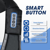 UFFAE Shiatsu Neck and Back Massager with Heat,Electric Deep Tissue Kneading Neck and Shoulder Massage,Best Gifts for Women Men Mom Dad Mothers Fathers Day Birthday Gift(NOT Cordless)